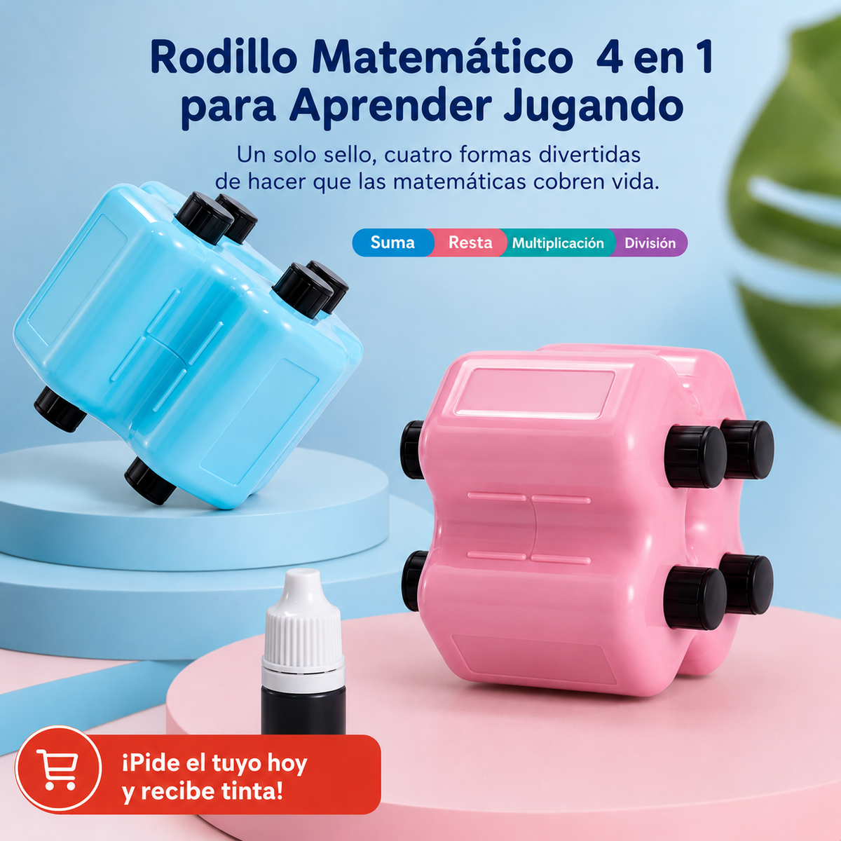 Sello Rodillo Matemático